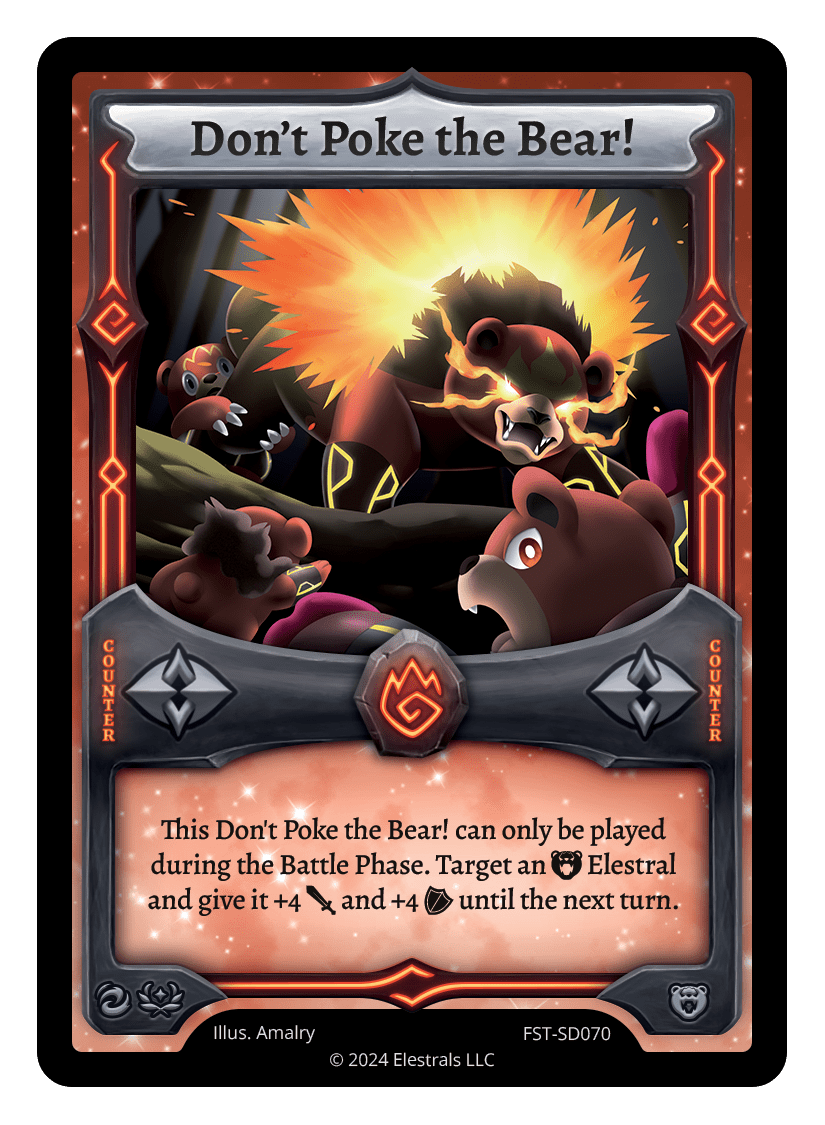 Don't Poke the Bear! - FST-SD070
